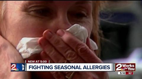 Struggling with summer allergies