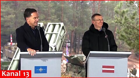 NATO Secretary General Mark Rutte visits battlegroup in Latvia