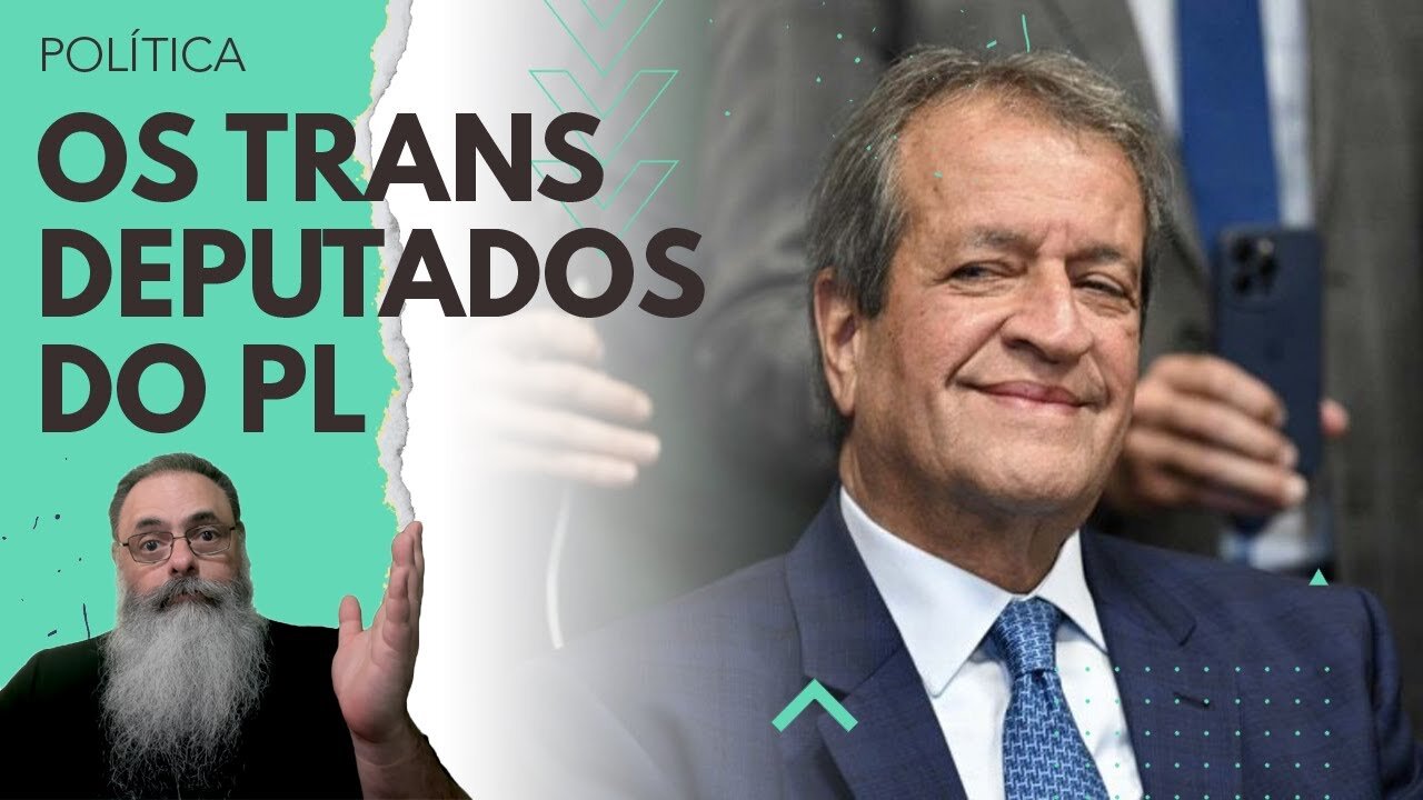 O que SÃO e QUEM SÃO os TRANSDEPUTADOS do PL TURMA que até PARECE um DEPUTADO, mas são COISA PIOR