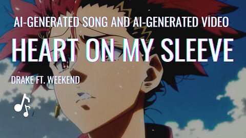 Heart on My Sleeve -- Drake Ft. Weekend (AI GENERATED SONG + AI GENERATED VIDEO)