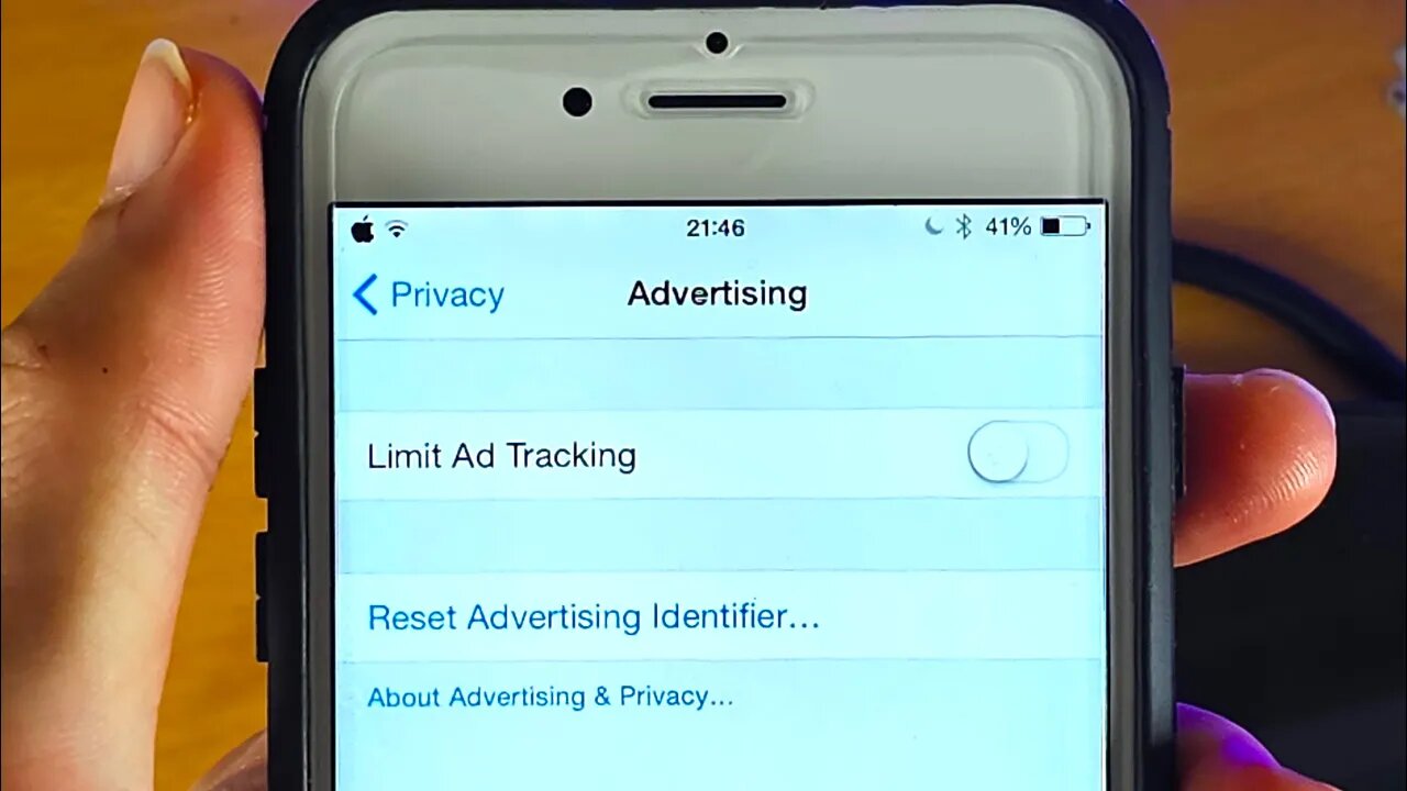 Can’t Reset Advertising Identifier iPhone SOLVED!