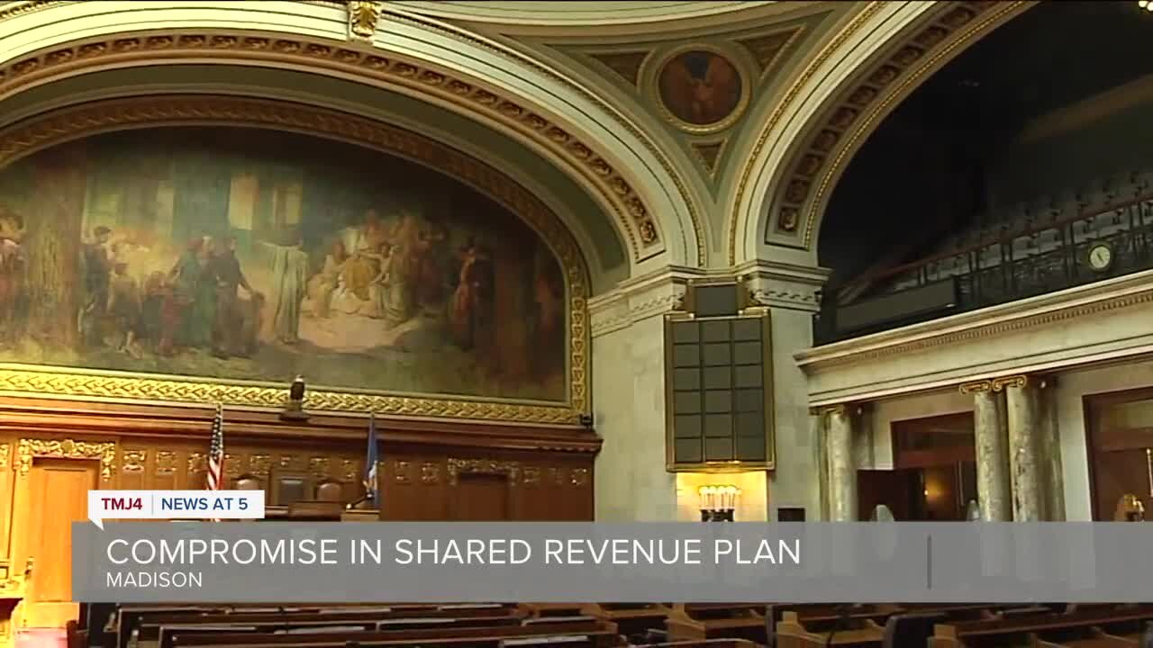 Assembly debate on shared revenue plan