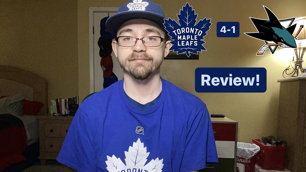 RSR6: Toronto Maple Leafs 4-1 San Jose Sharks Review!