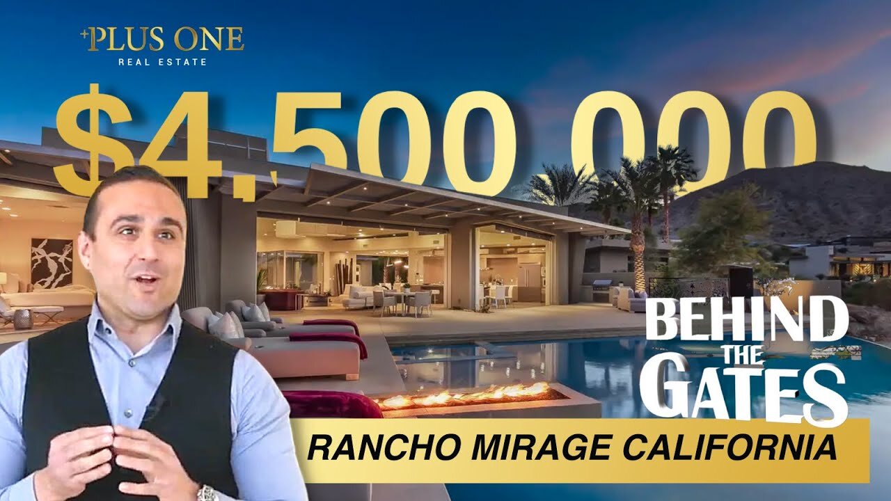 Unrivaled Luxury: Stunning $4.5 Million Modern Contemporary Oasis in Rancho Mirage, California