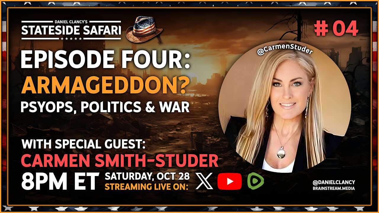 Stateside Safari #4 – Carmen Smith-Studer | #Armageddon #MKUltra #Psyops