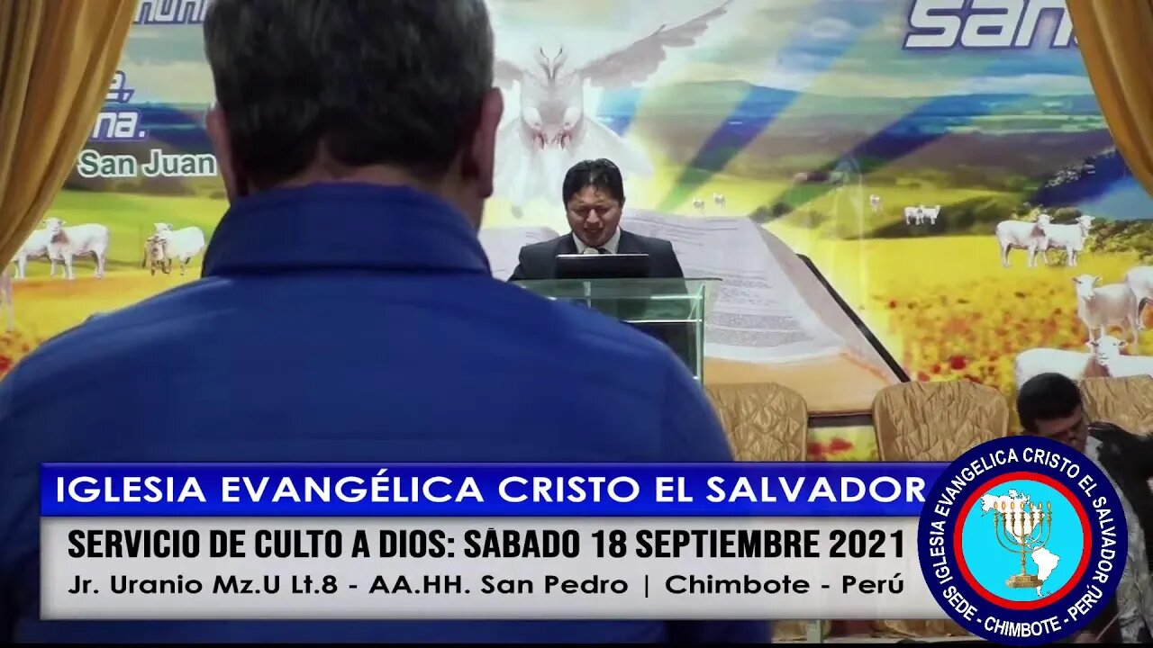 SERVICIO DE CULTO A DIOS: SÁBADO 18 SEPTIEMBRE 2021