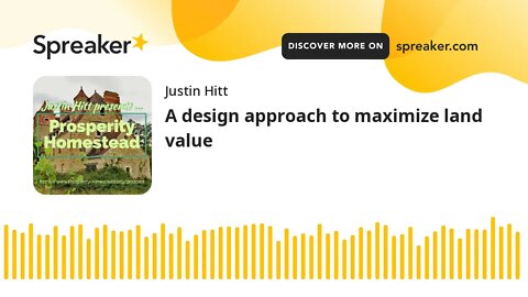 A design approach to maximize land value