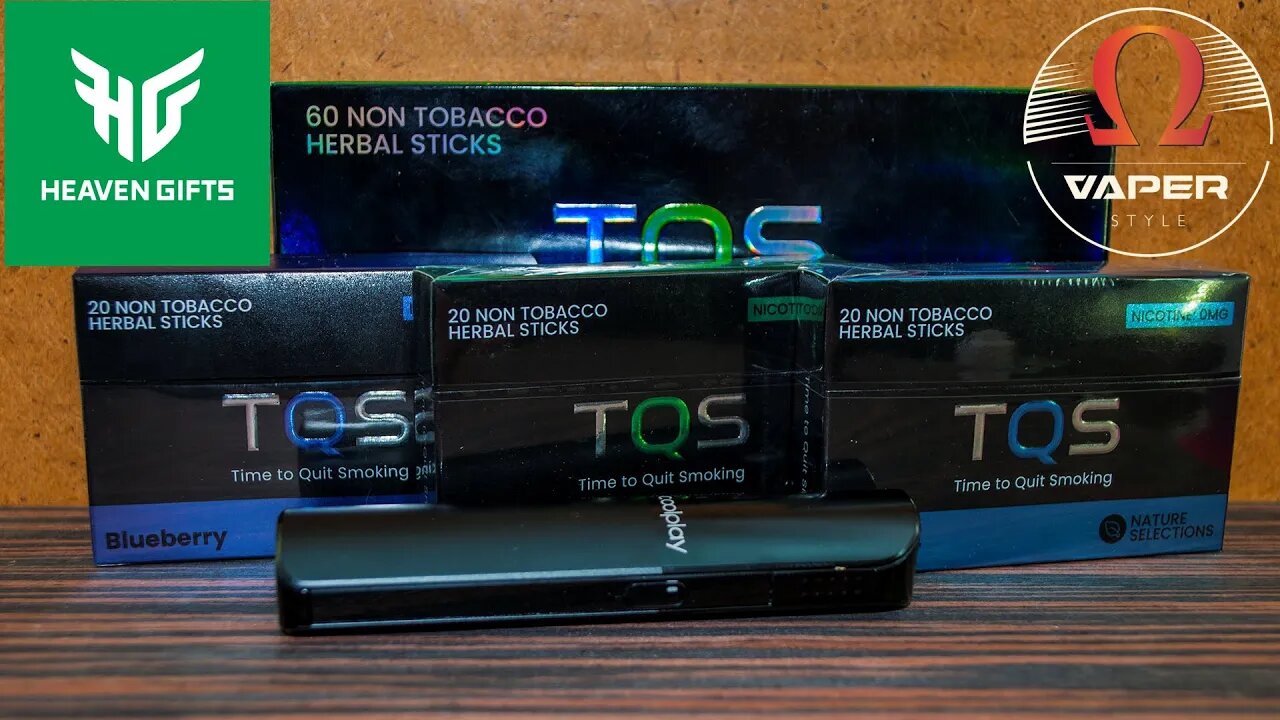 Обзор TQS 20 Non-Tobacco Herbal Sticks + Coolplay Q3 !Итоги розыгрыша SMOK ArcFox Kit!