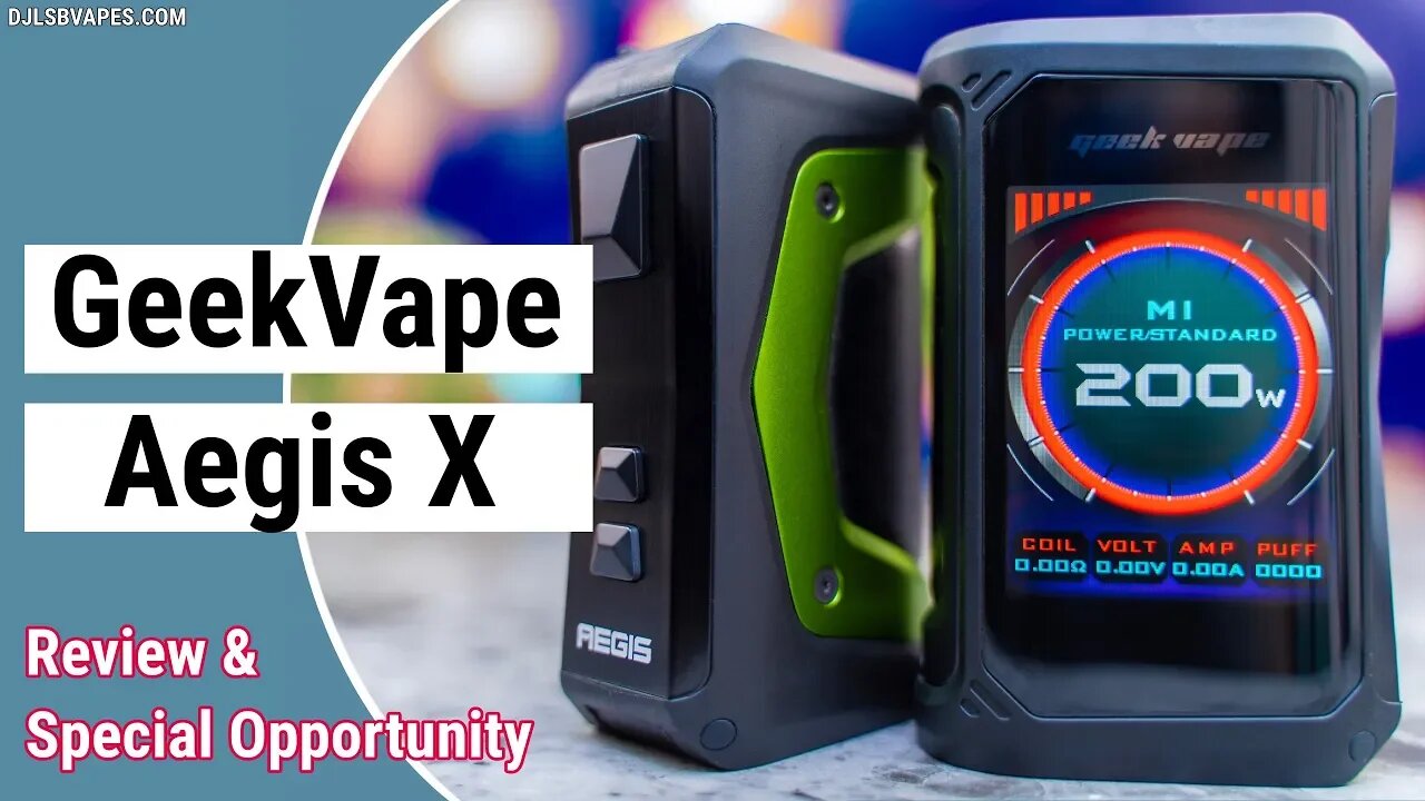 GeekVape Aegis X, What's Different?