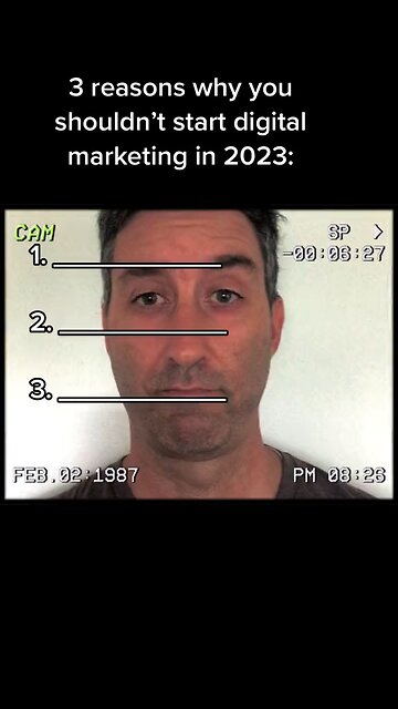 3 reasons not to start digital marketing in 2023