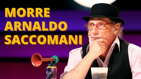 MORREU ARNALDO SACCOMANI. RELEMBRE A CARREIRA DO PRODUTOR, COMPOSITOR E JURADO DA TELEVISÃO!