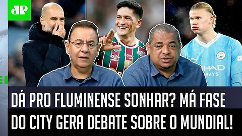 "Gente, o Manchester City NÃO TÁ JOGANDO NADA! Se o Fluminense TEM CHANCE no Mundial? Cara..."