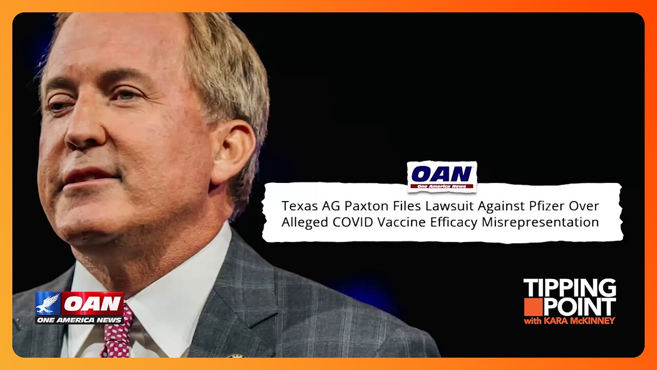 How Texas A.G. Ken Paxton Can Beat Pfizer | TIPPING POINT 🟧