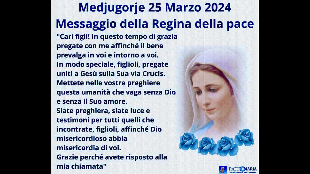 🛑LIVE🛑 PADRE LIVIO FANZAGA - “COMMENTO AL MESSAGGIO DELLA REGINA DELLA PACE DEL 25 MARZO 2024!!”😇💖🙏