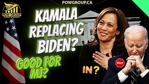 Biden Drops Out & Endorses Harris...Good for MJ Industry?