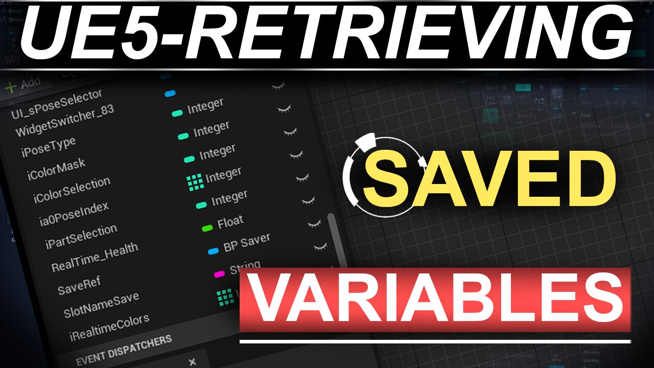 Unreal5 Blueprints: Referencing SAVED Variables