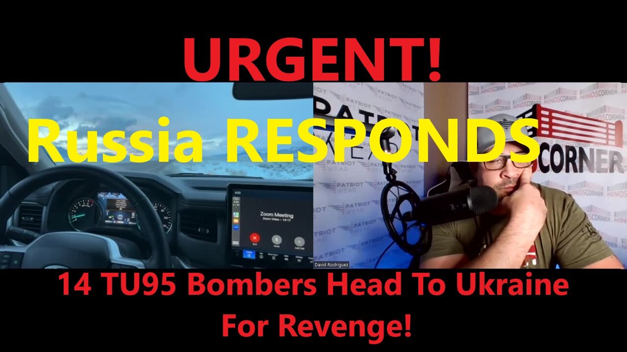 Juan O Savin - URGENT! Russia RESPONDS! 14 TU95 Bombers Head To Ukraine For Revenge!