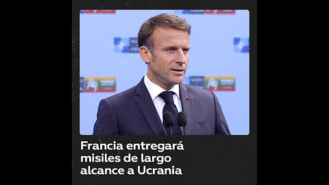 Francia entregará misiles de largo alcance a Ucrania