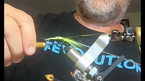 #1 Bend Back Hook Fly Salty Shrimp