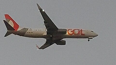 Boeing 737-800 PR-GGE coming from Rio de Janeiro to Fortaleza