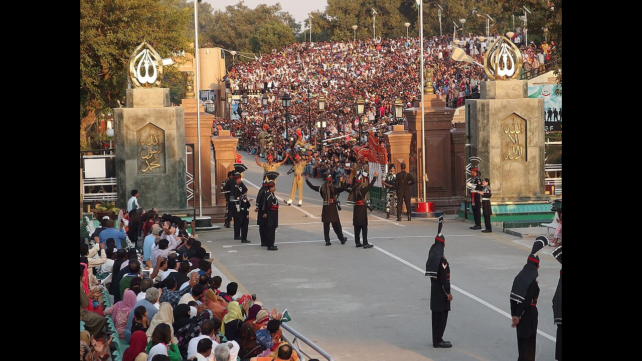 Wagha border prade