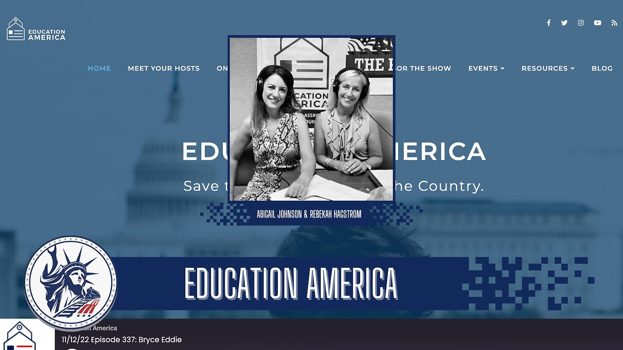 Abigail Johnson & Rebekah Hagstrom | Education America | Liberty Station Ep 159