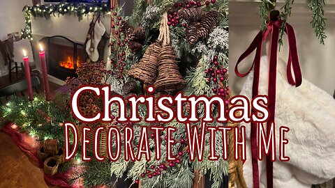 New Christmas 2024 Decorate With Me | Decorating Ideas For A Festive Holiday Home