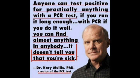 The PCR TEST was gathering your DNA and chipping your sinuses with “Nano grippers”