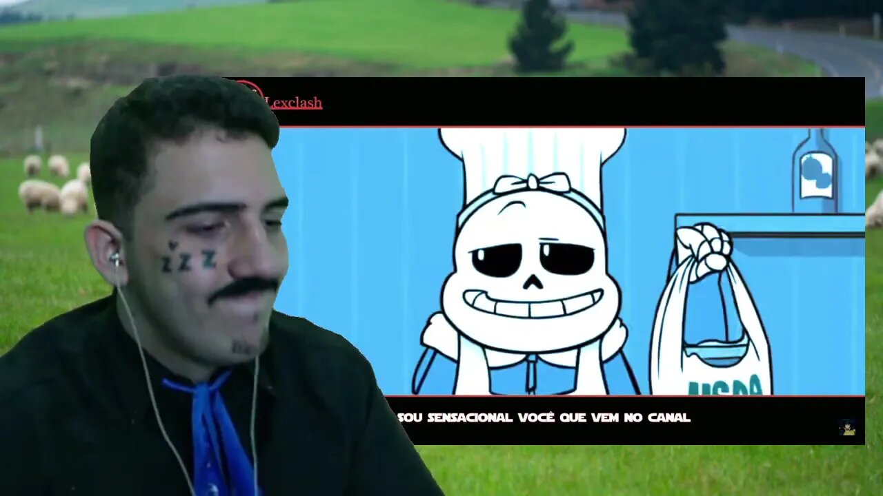 PASTOR REACT Rap do Sans (Undertale) MEGALOVANIA FLOW | LexClash