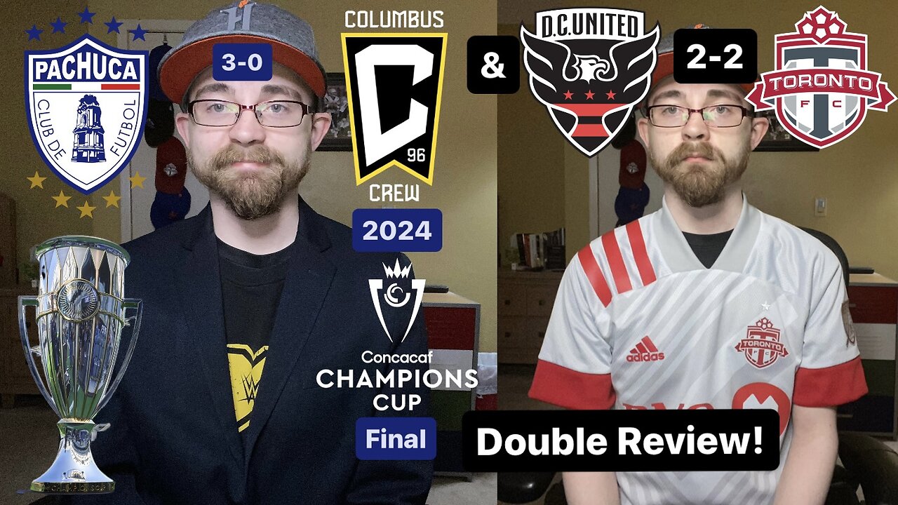 RSR6: CF Pachuca 3-0 Columbus Crew 2024 Concachampions Final & DC United 2-2 Toronto FC Review!