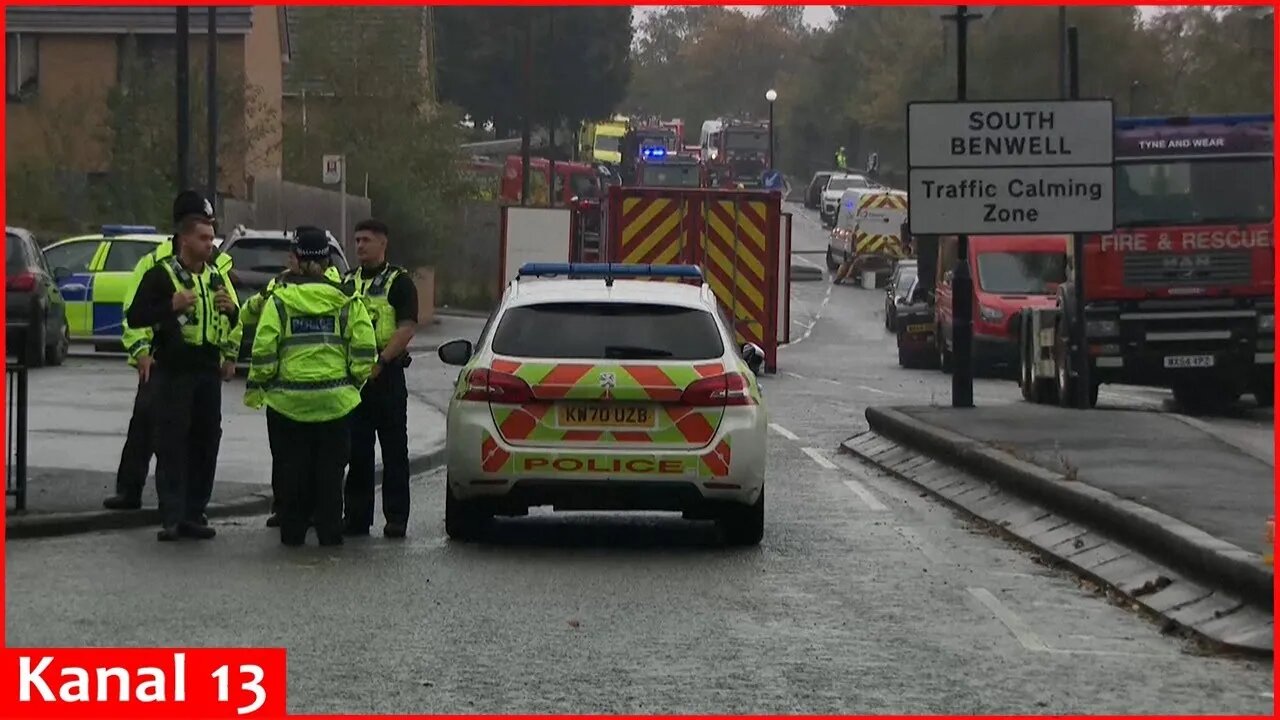 Boy dies, six injured after a house explosion in Newcastle, say UK police