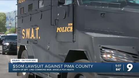 Family of apartment manager killed in shooting sues Pima County