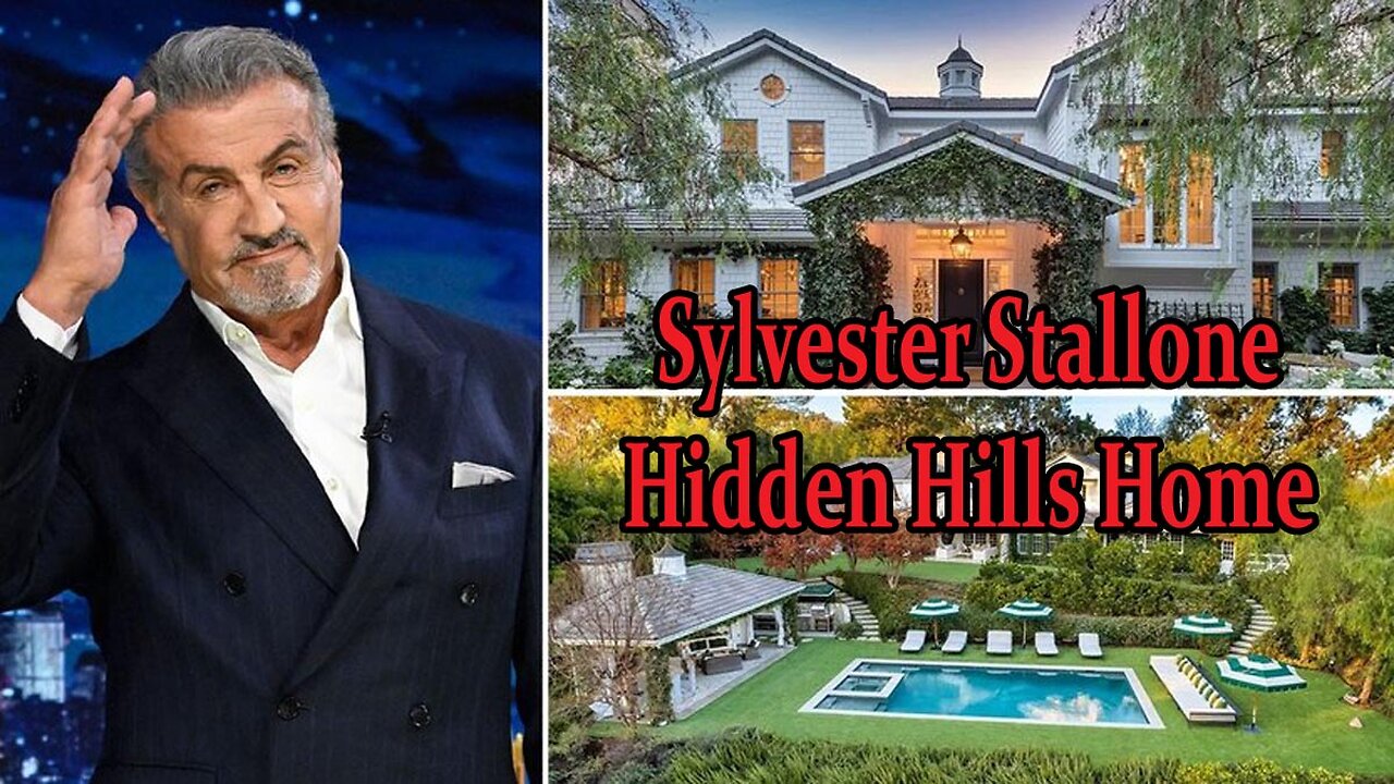 Sylvester Stallone Home In Hidden Hills.