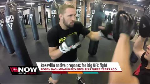 Roseville's Bobby Nash preparing for big UFC fight