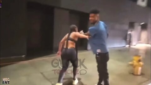 BLUEFACE GETTING ABUSED BY GIRLFRIEND IN PUBLIC (MUST WATCH)!