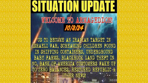 SG Anon. Juan O Savin ~ Situation Update 10/3/24 ~ Restored Republic > Judy Byington- Q+ White Hats