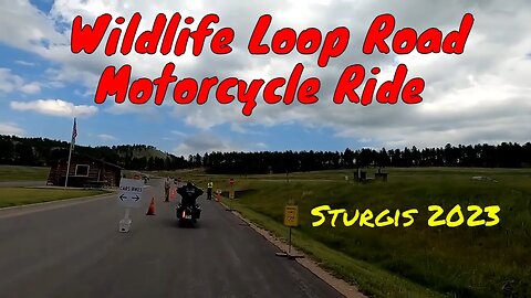 Motorcycle Ride From Custer through Wildlife Loop Road / Sturgis Motorcycle Rally