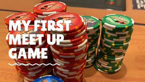 My First Ever Meet Up Game - Kyle Fischl Poker Vlog Ep 54