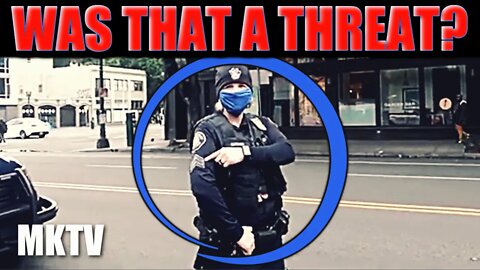 "Are You Like Threatening Me??" • Lady Cop Wants Escalation vs. Cop Watcher