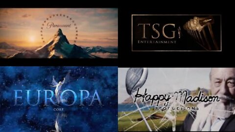 Paramount Pictures/TSG Entertainment/Europacorp/Happy Madison | Movie Logo Mashup