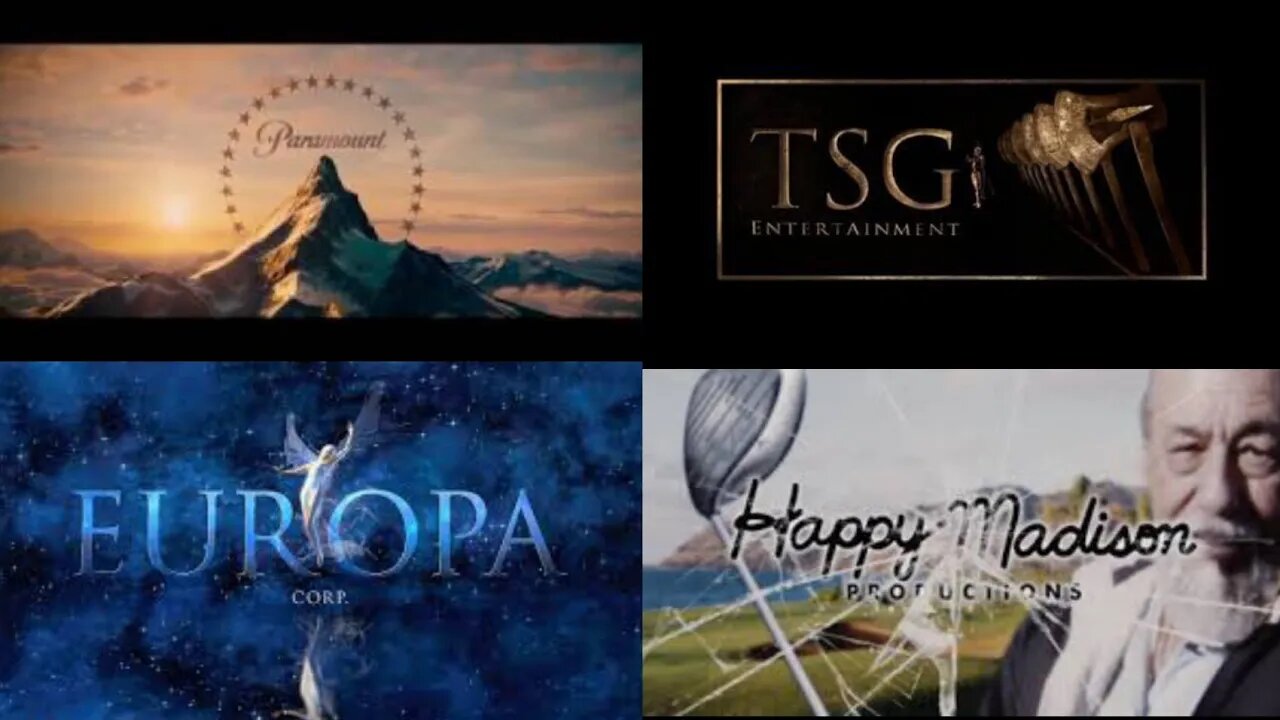 Paramount Pictures/TSG Entertainment/Europacorp/Happy Madison | Movie Logo Mashup