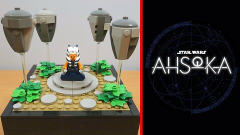 LEGO Kinetic Sculpture of Ahsoka Meditating