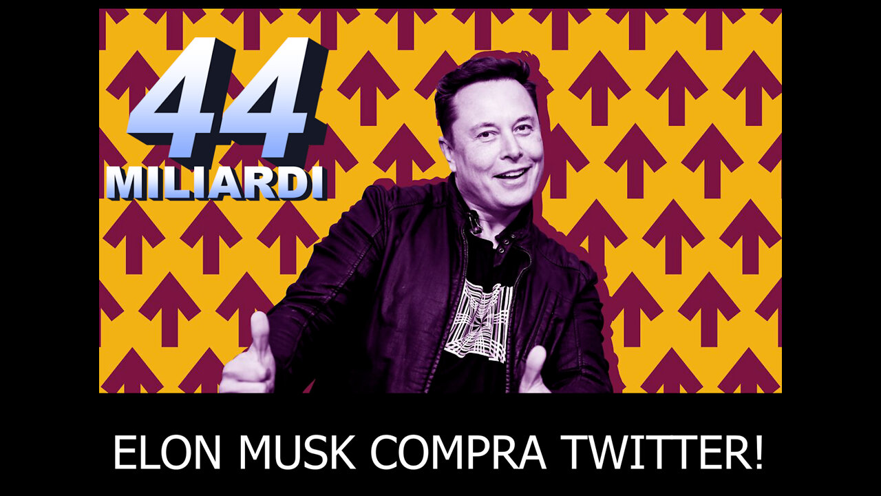 Elon Musk si compra Twitter!