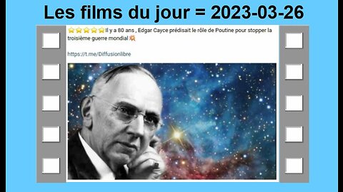 Les films du jour = 2023-03-26