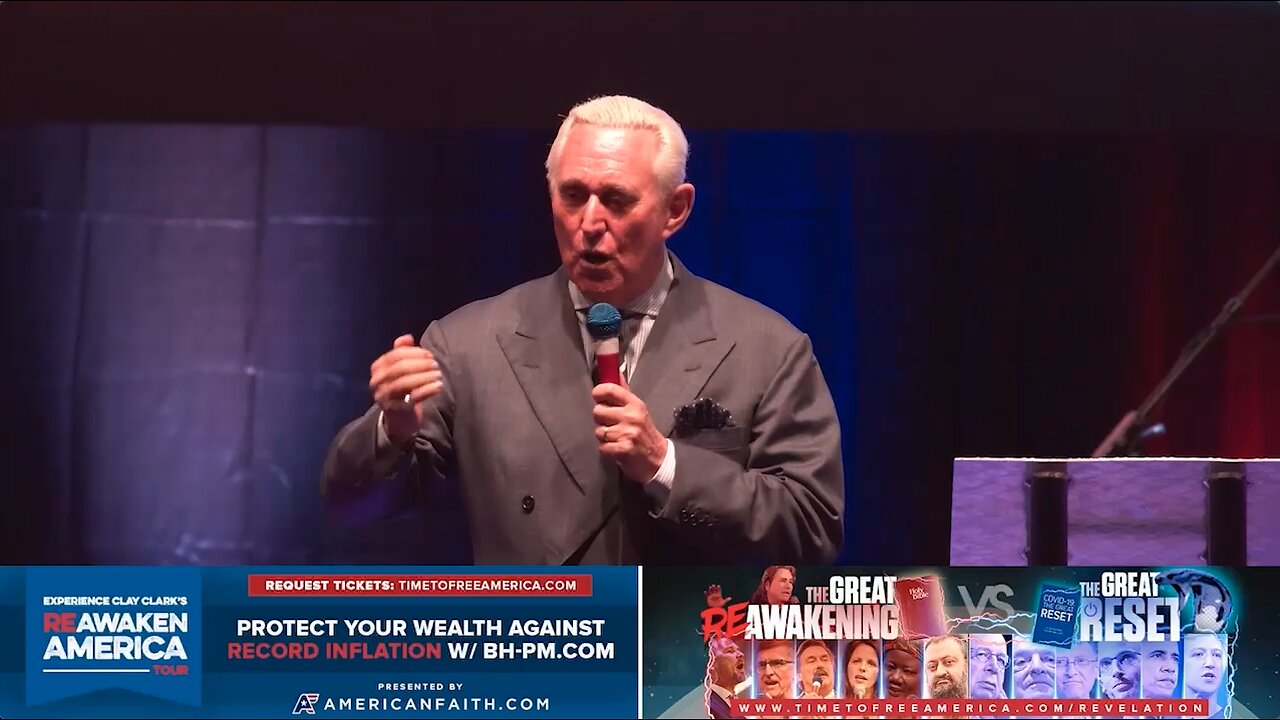 Roger Stone | “If We Cannot Communicate…We Can Never Mobilize The People.”