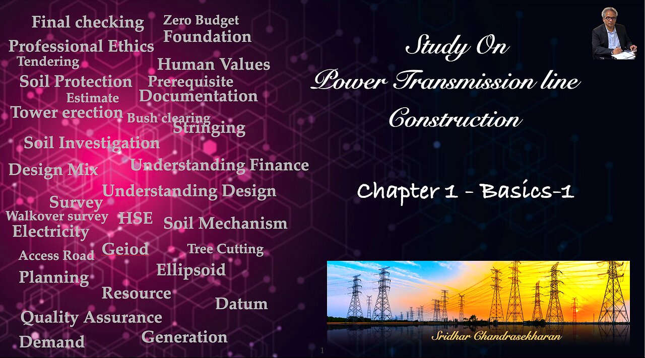 Study on Power Transmission line construction - Chapter 1