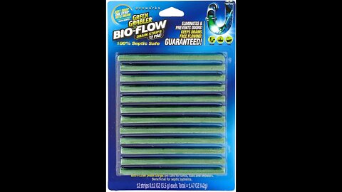 Green Gobbler BIO-FLOW Drain Strips Unbox - Test - Review