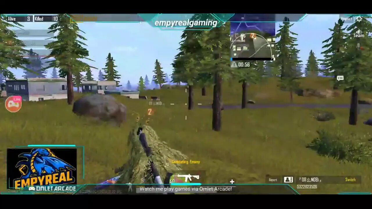 Watch me stream PUBG MOBILE on Omlet Arcade!