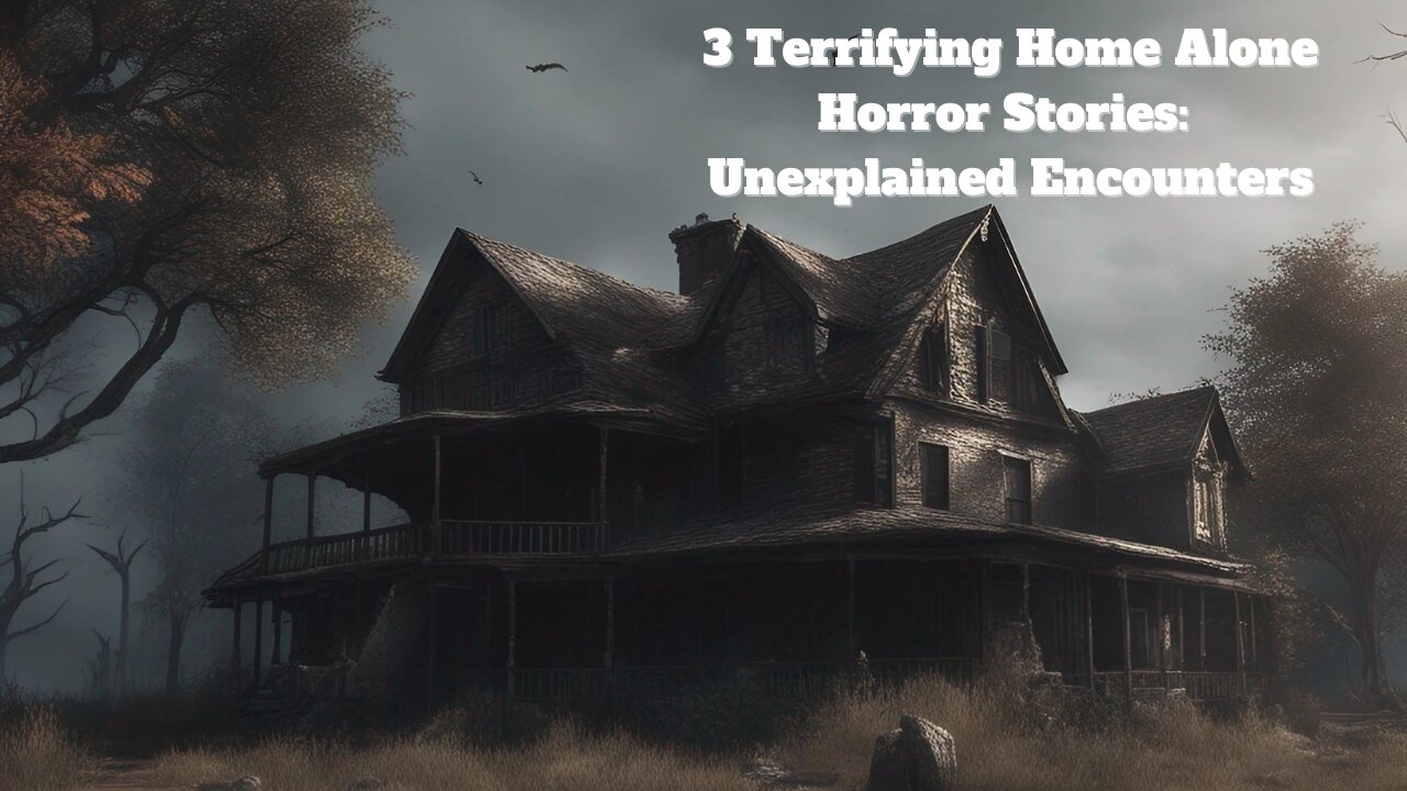 3 Terrifying Home Alone Stories : Unexplained Encounters