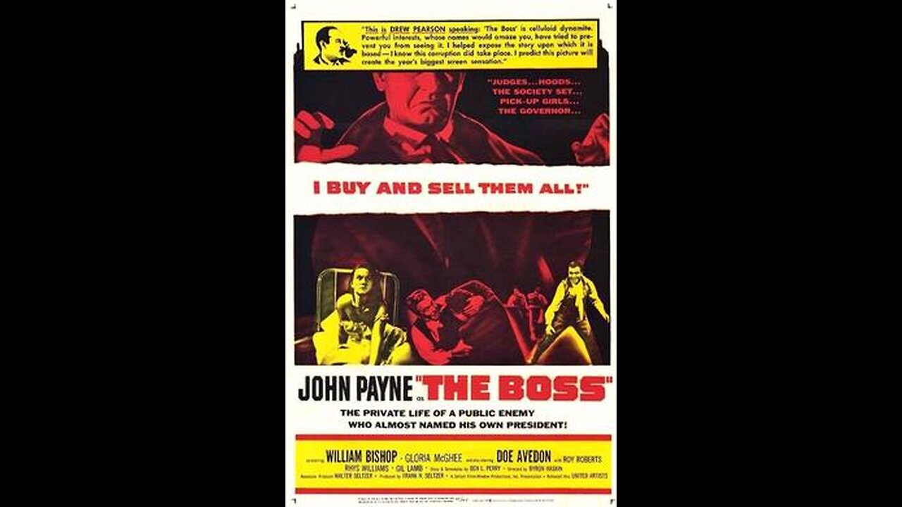 Trailer - The Boss - 1956